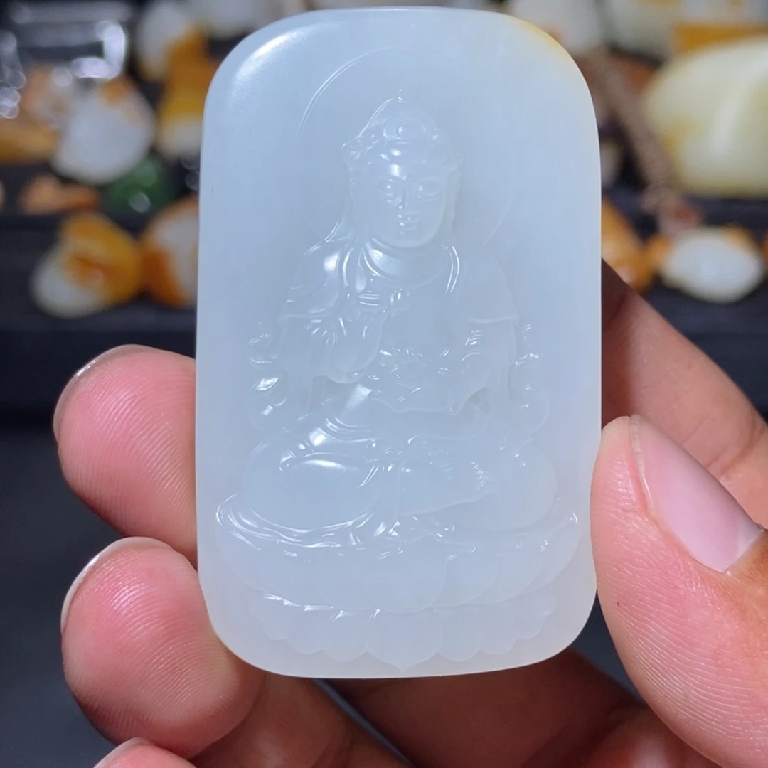 颈饰未镶嵌和田玉
