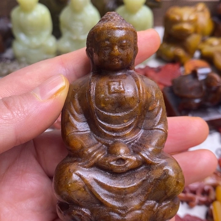 未镶嵌蛇纹石玉颈饰127