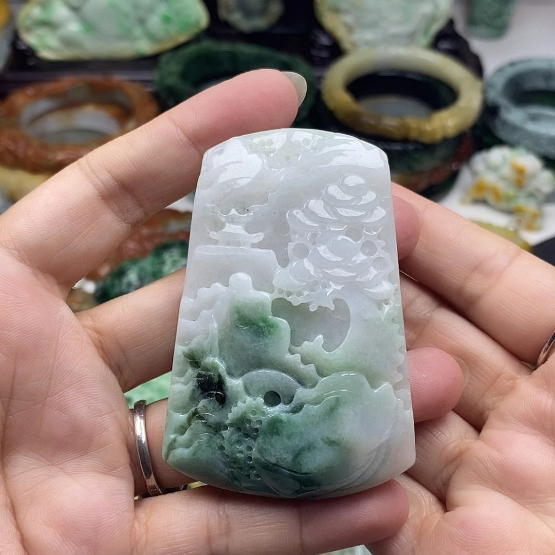 颈饰未镶嵌翡翠用****6牌子