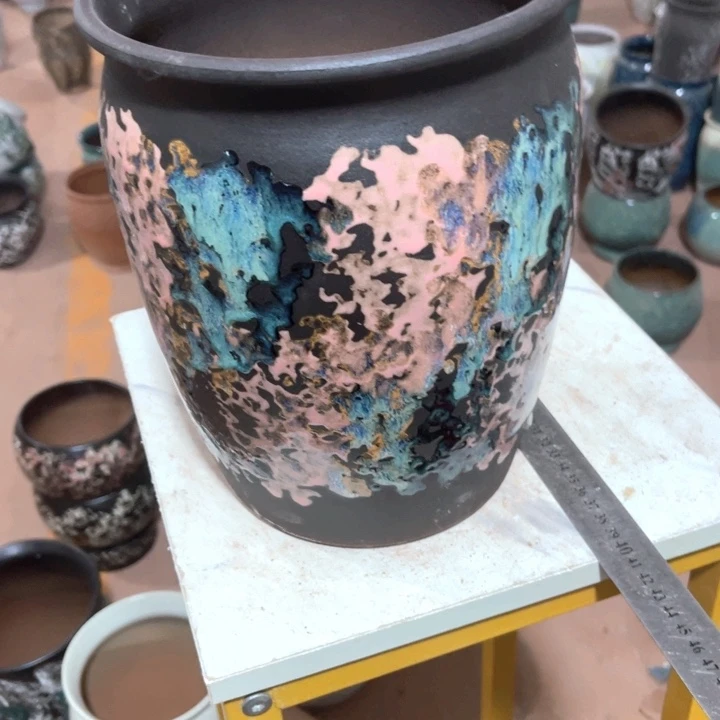 花盆紫砂口径20高度25一只小瑕疵