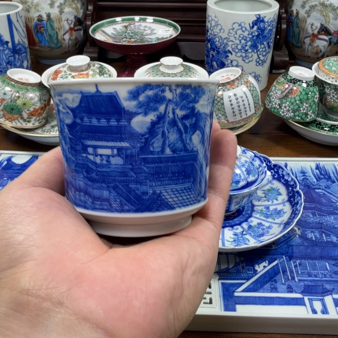 打***壶全手工全手绘陶瓷