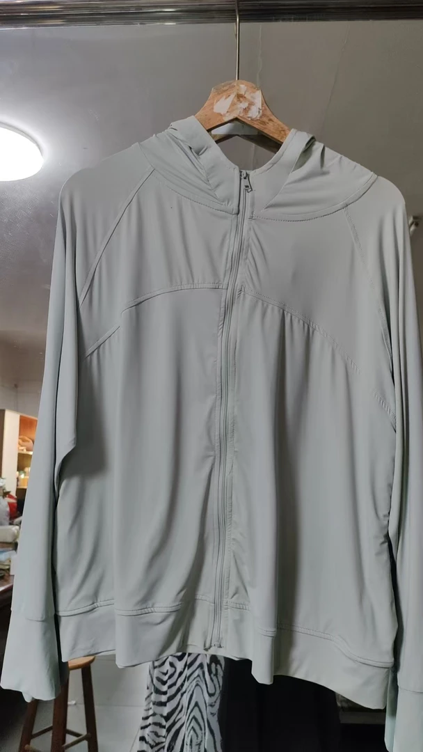 【乔姐严选】男女同款大码夏季户外防晒锦纶+紫外线冰感连帽外套