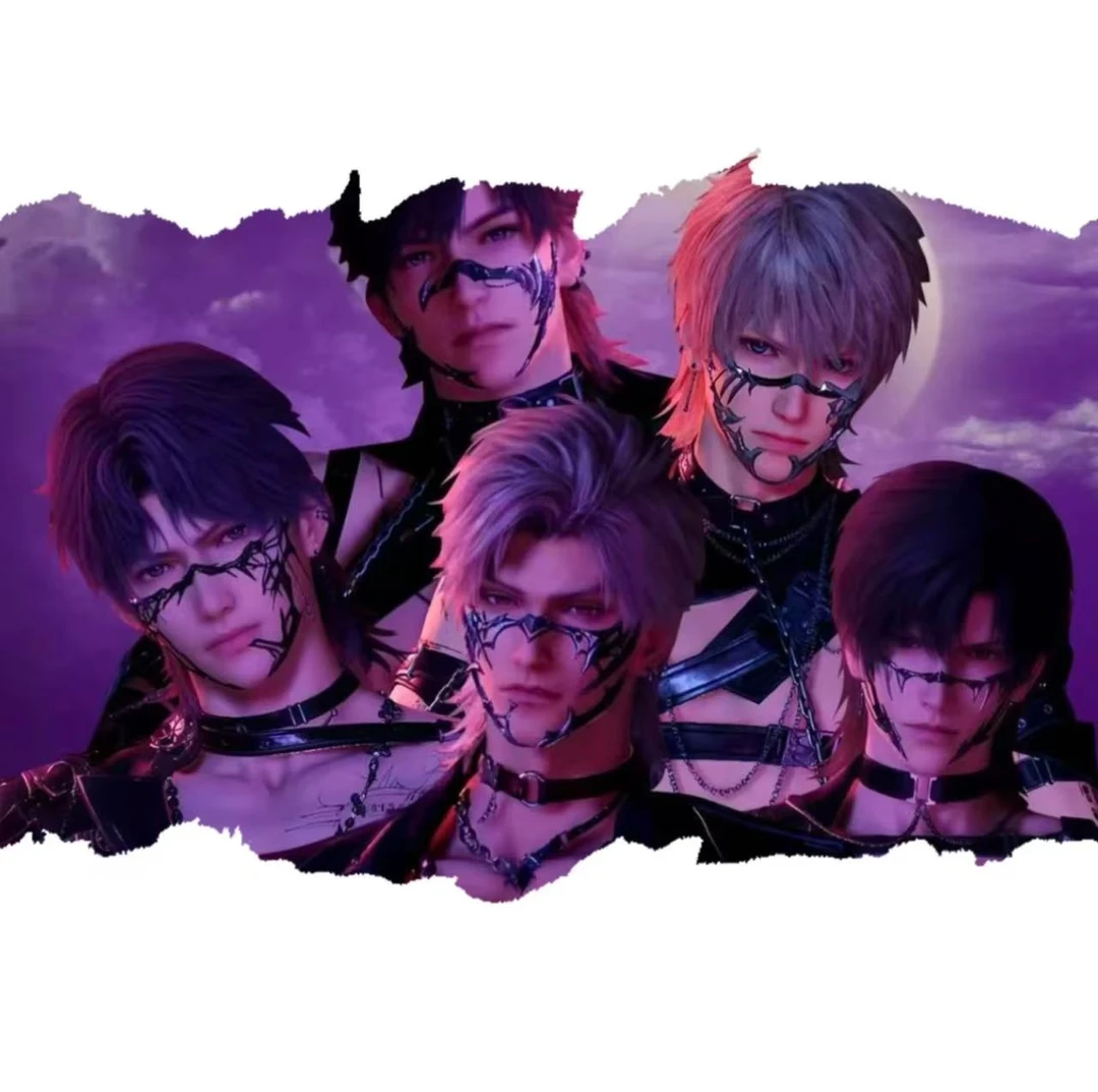 恋与深空  周边油画拓印纪念版画