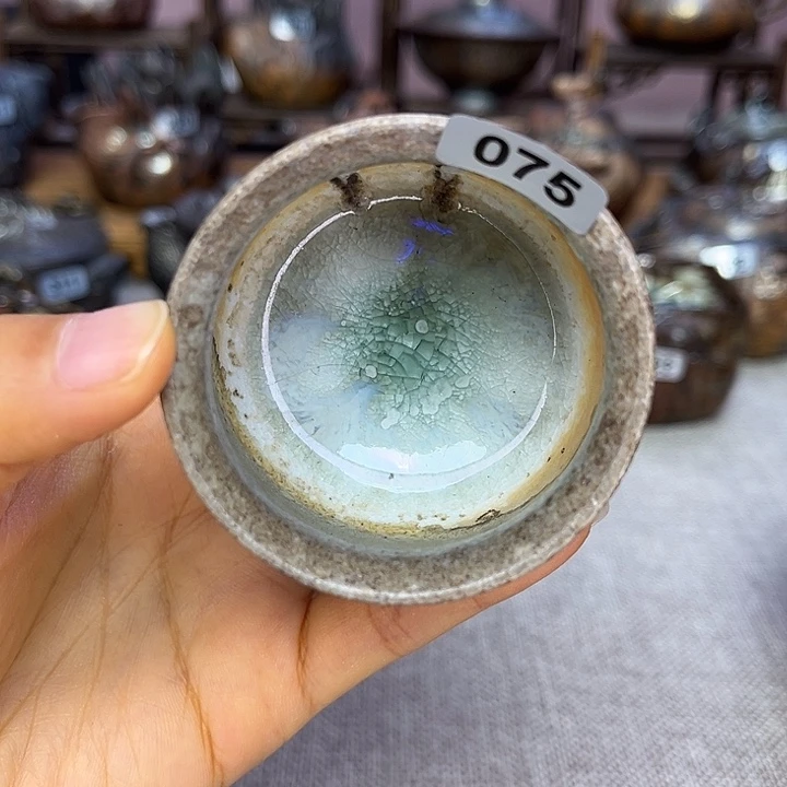 裸柴烧陶瓷手工茶器