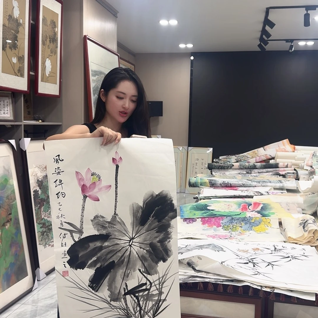 国画国画作品集的艺术品