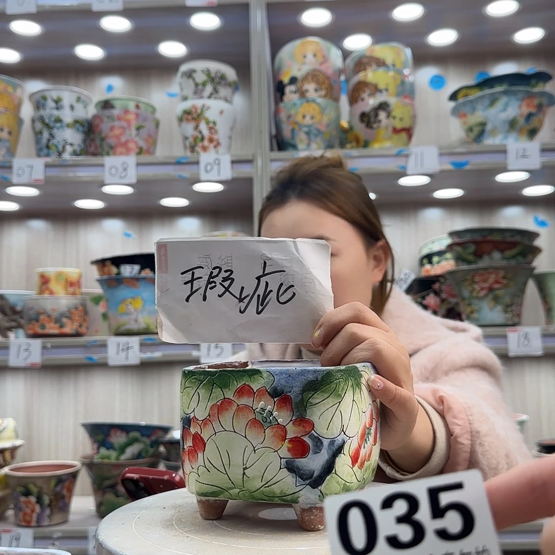 花盆紫砂瑕疵瑕疵035