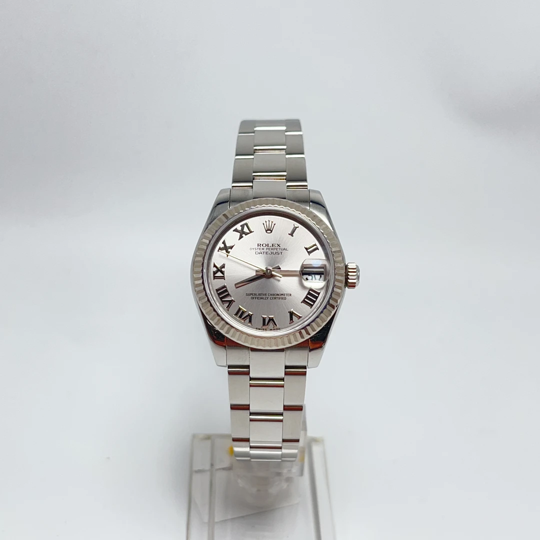 99新 Rolex/劳力士 178274/银灰罗马/31mm/自动机械/休闲/大气