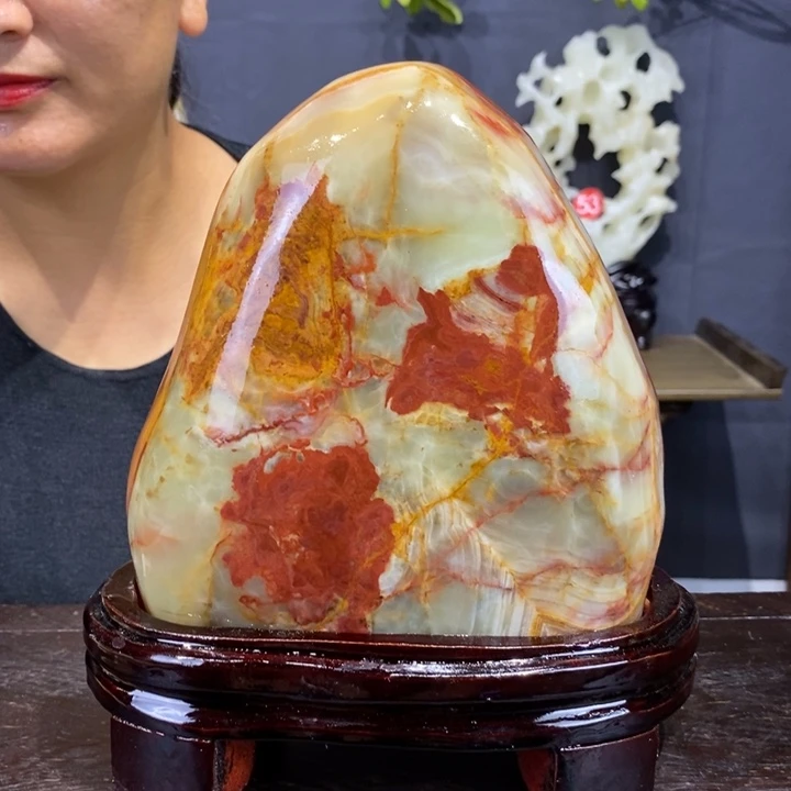 石材精品古青石摆件