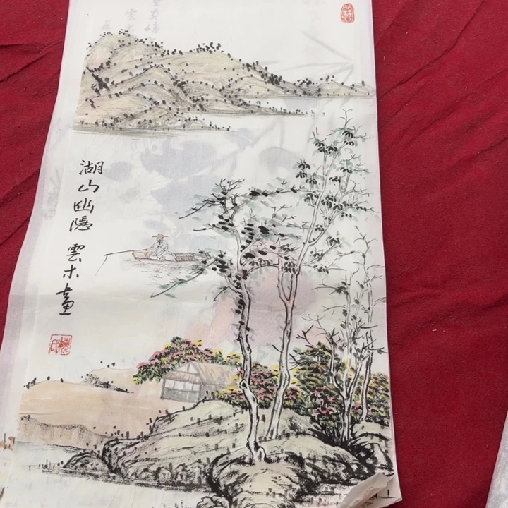 国画花鸟的翅膀和翅膀是一样长在