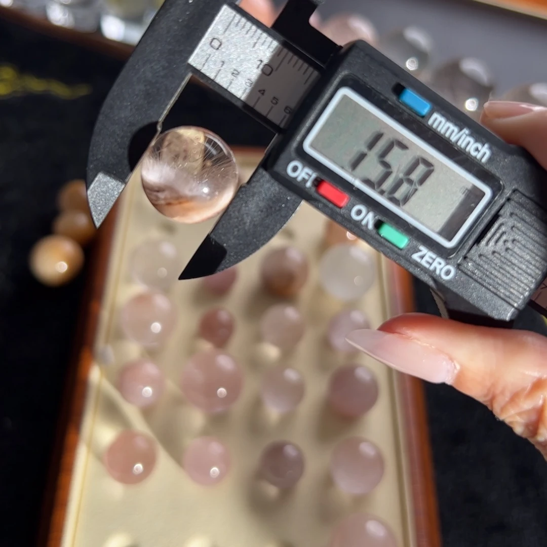 J***y手链水晶未镶嵌15.8m定制通孔不退不换