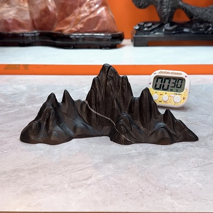 摆件朝*奇石茶宠鱼缸文房摆件