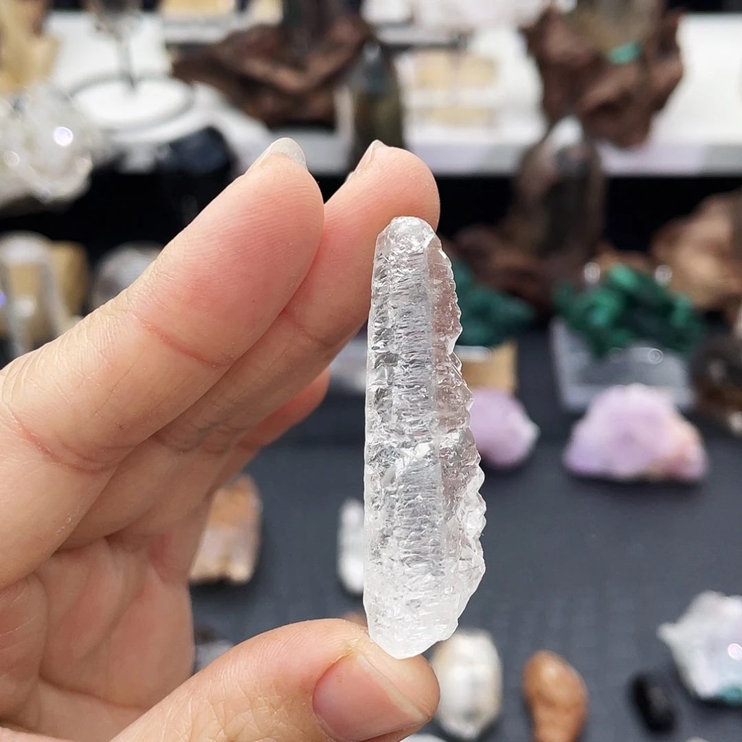 石材巴西涅槃白水晶t36