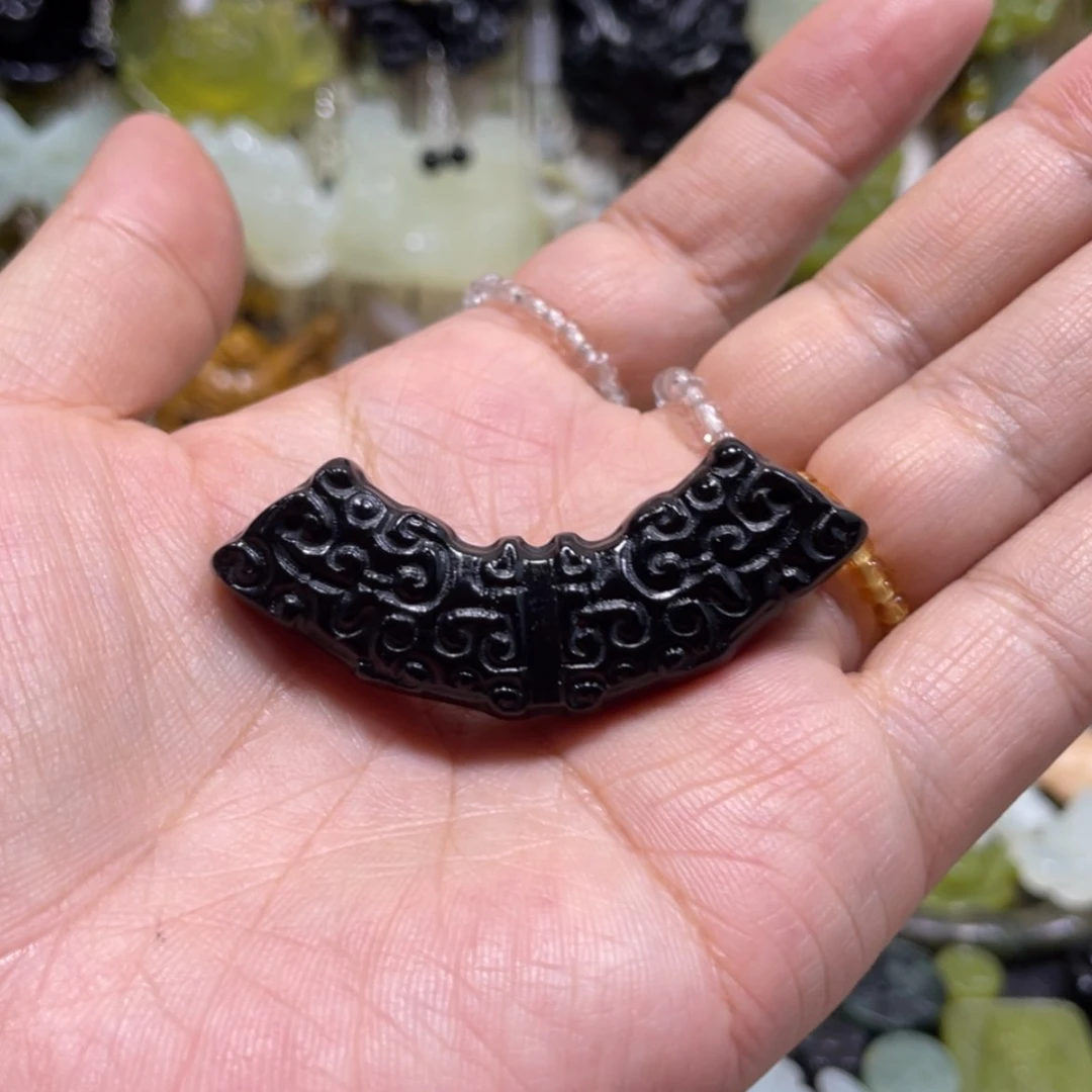 【闪购商品】岫玉颈饰未镶嵌玉*?143吊坠