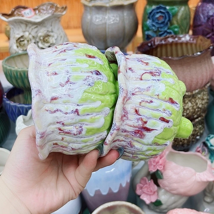 有孔.多肉陶瓷花盆!