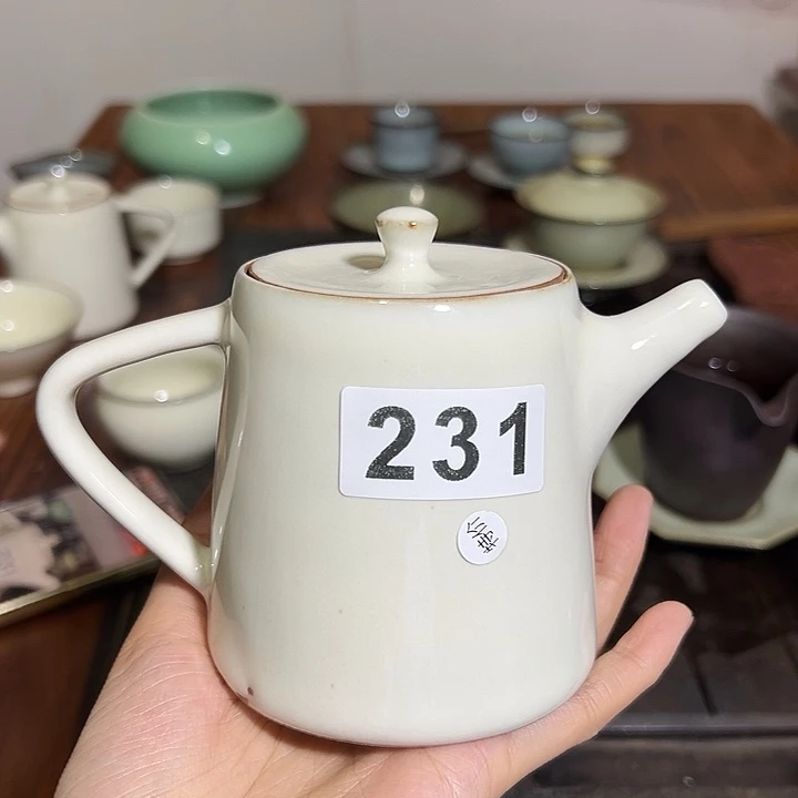 金***红小米茶器龙泉云间青瓷