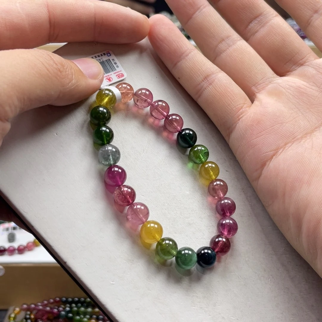 碧玺手串未镶嵌8.5mm.mmmmmmmmmm