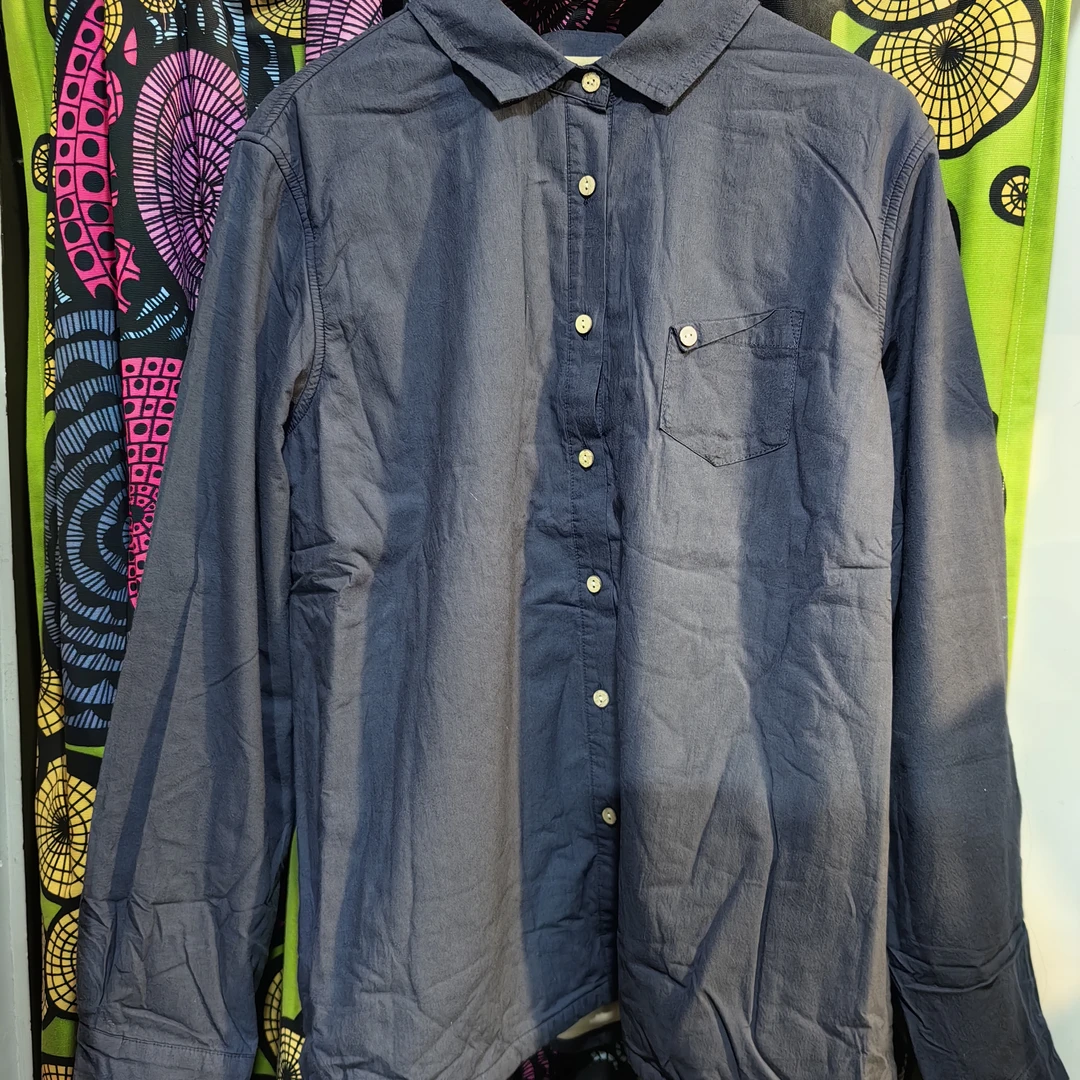 小方领加绒基础款别致衬衫肩宽40cm胸围100cm衣长l67cm