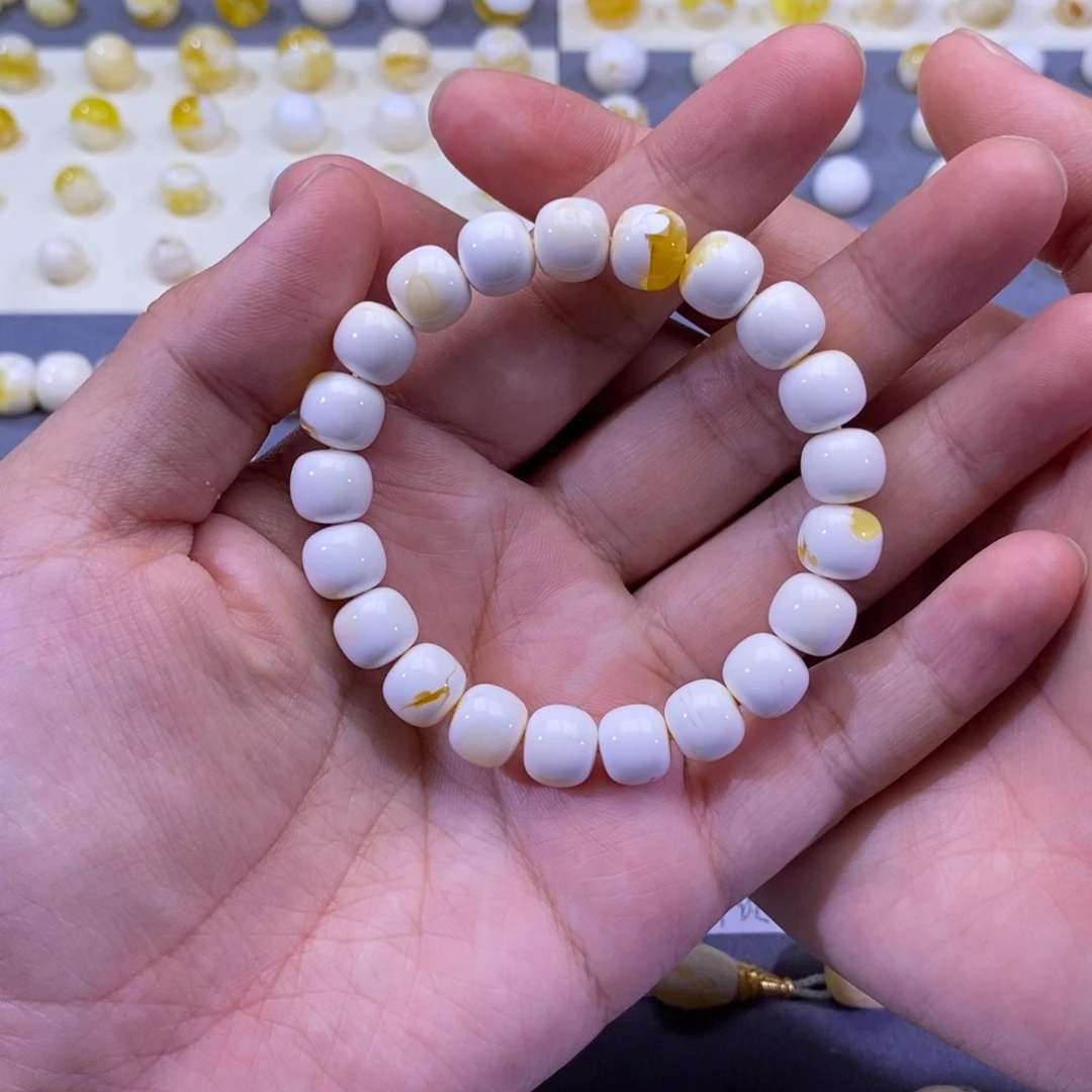 琥珀珠宝奇石未镶嵌10mm