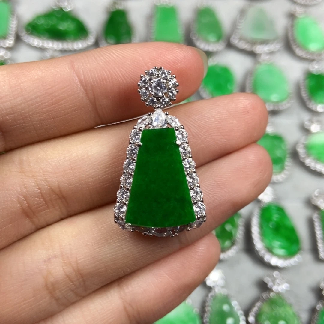 未镶嵌戒指翡翠无事牌