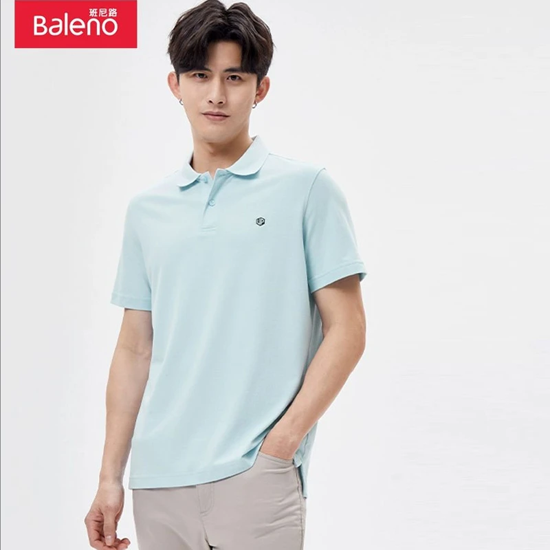 BALENO/班尼路POLO衫男短袖夏季新款男装时尚通勤百搭9823102M004