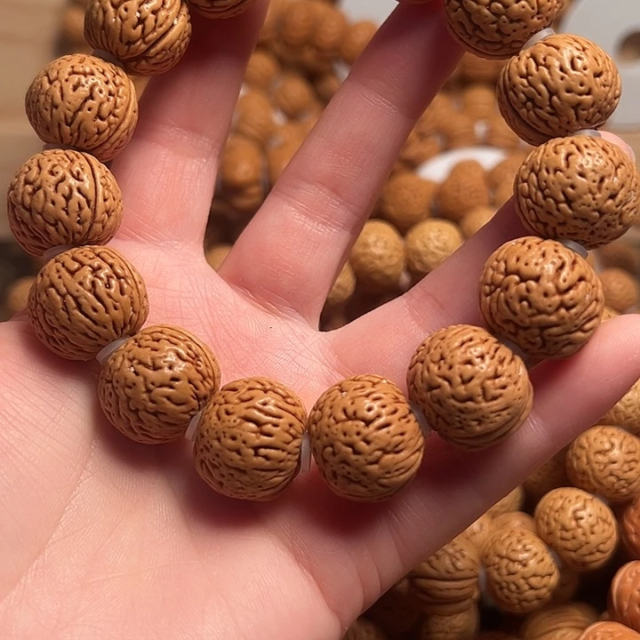 桃核吊坠桃核手串满天星18尺