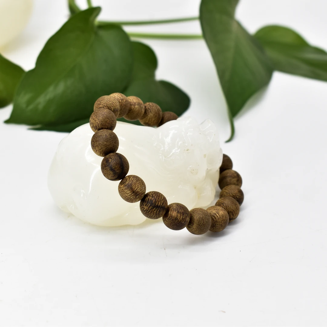 【香弦老王】柬埔寨菩萨棋1.0圆珠单圈天然野沉香手串多样性发一