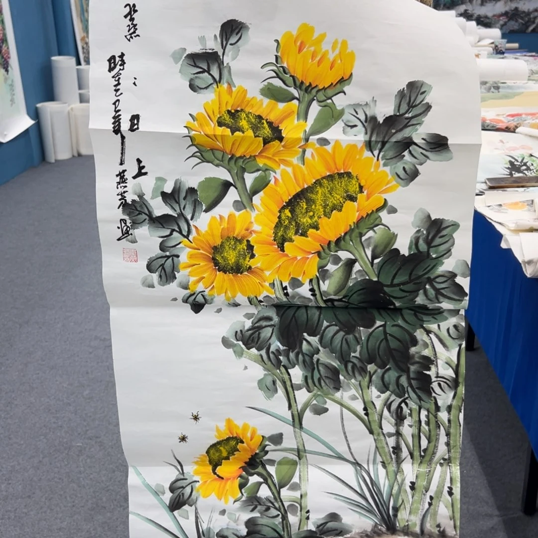 国画宣纸纯手绘字画