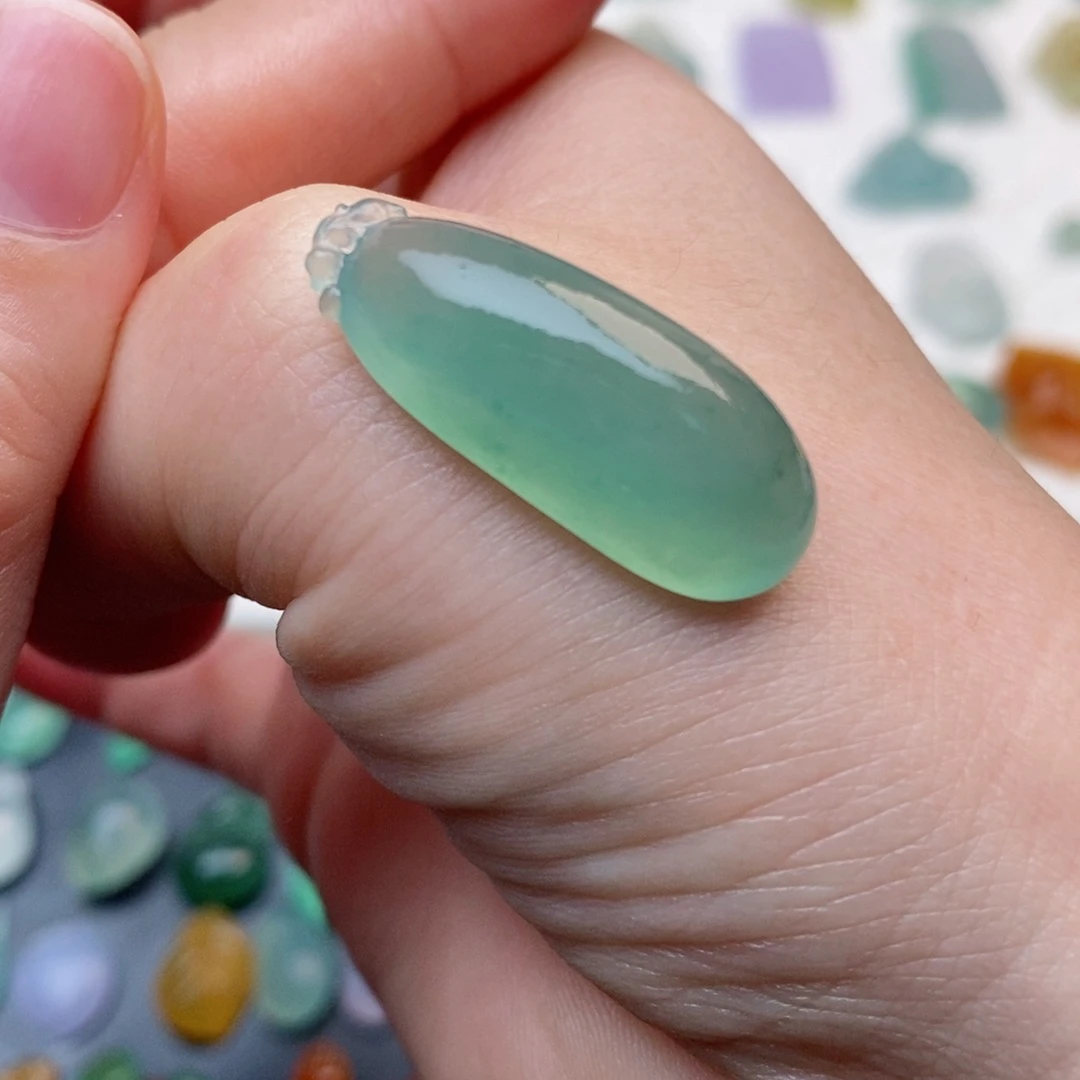 定制翡翠未镶嵌瓜