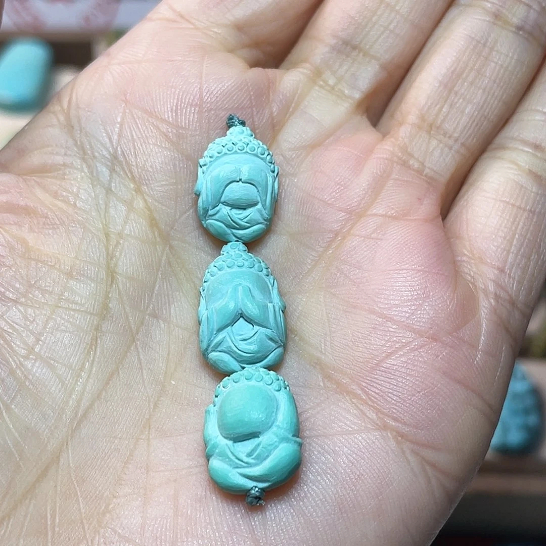 绿松石未镶嵌配饰