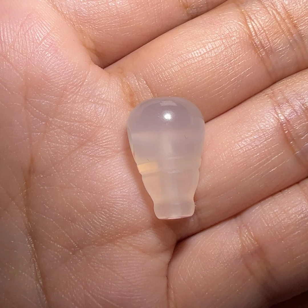 玛瑙/玉髓珠宝奇石未镶嵌?荔枝冻三通