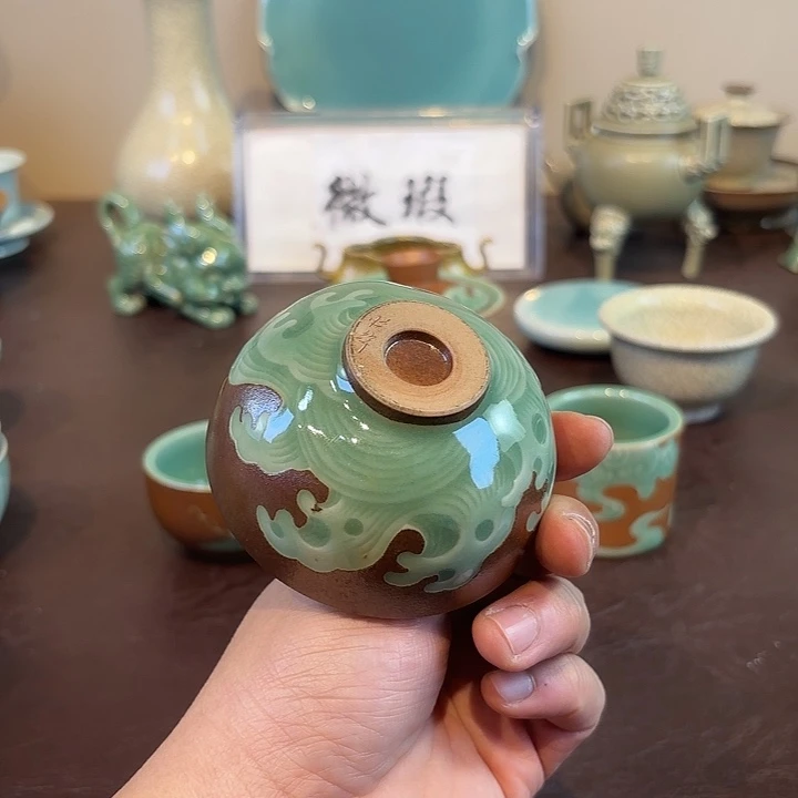 瓷片龙泉青瓷福利青瓷