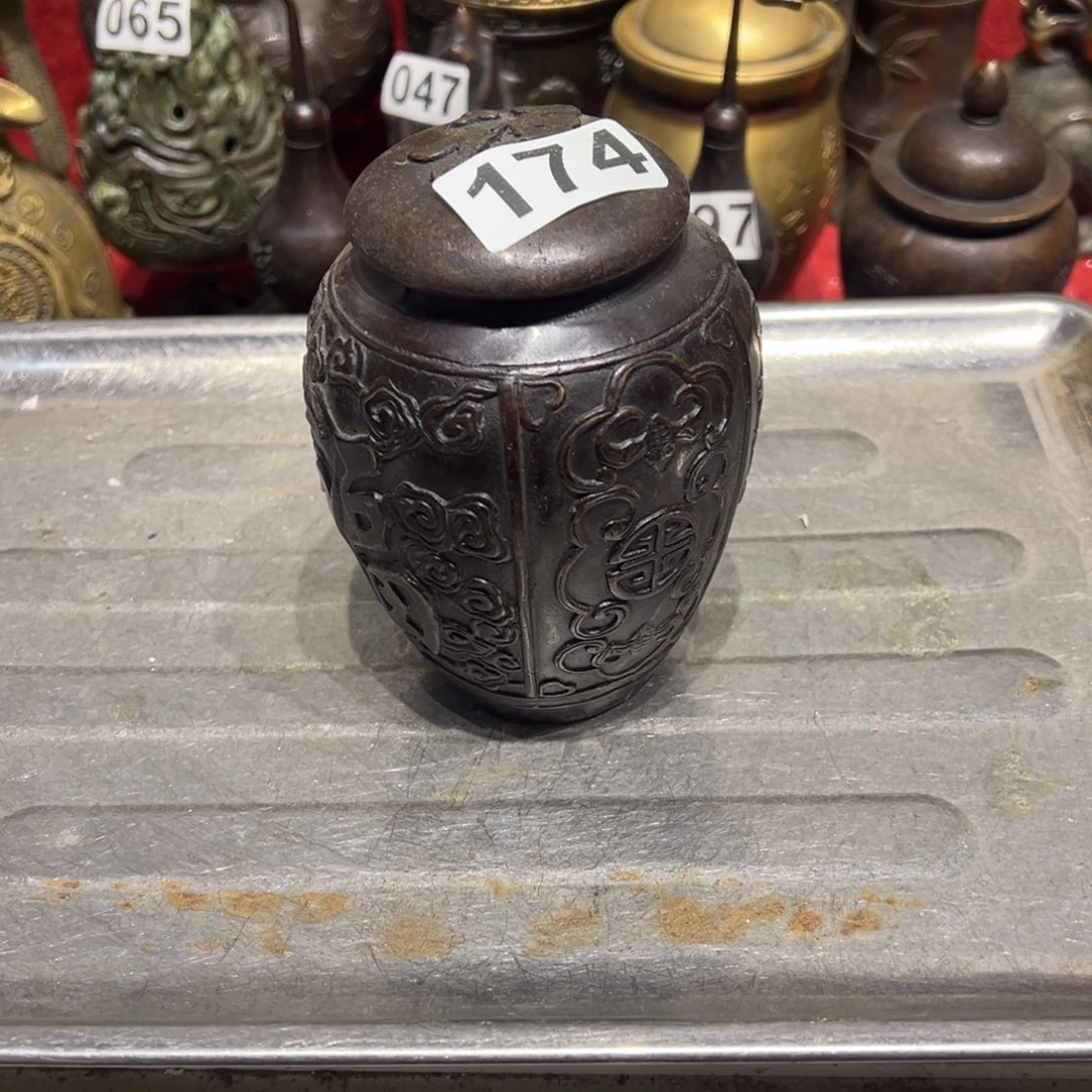 黄铜摆件，文房摆件