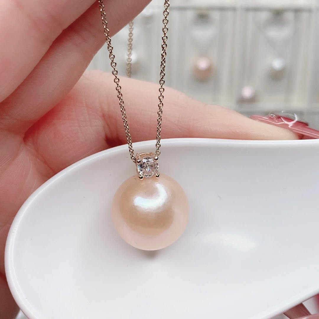 吊坠(赠链)合金淡水珍珠