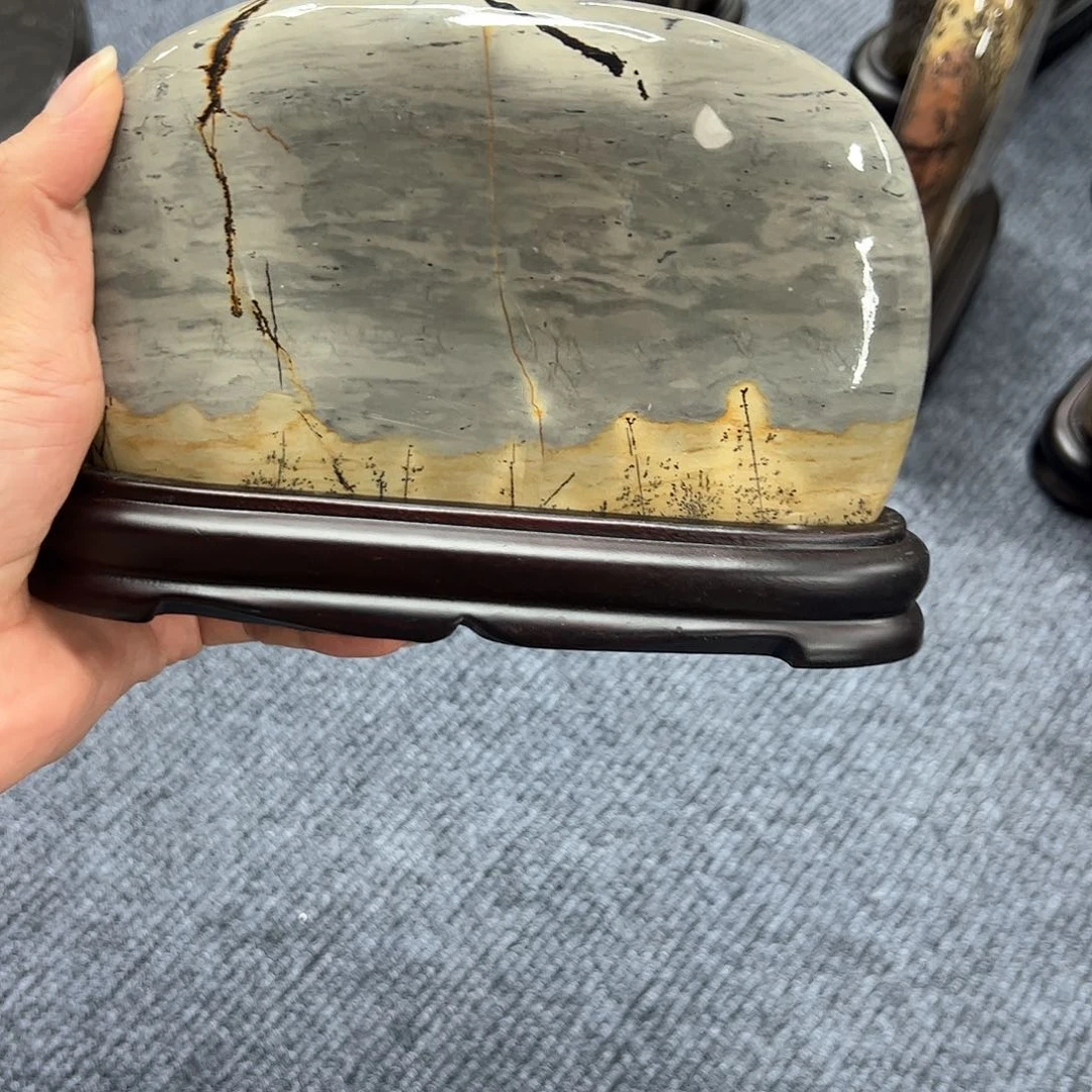 广西石天然国画石