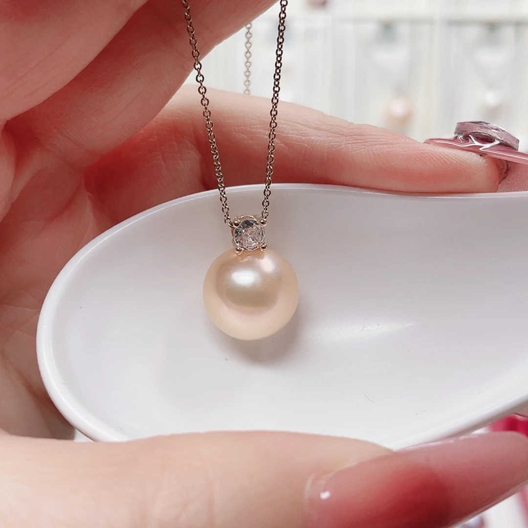 合金吊坠(赠链)淡水珍珠