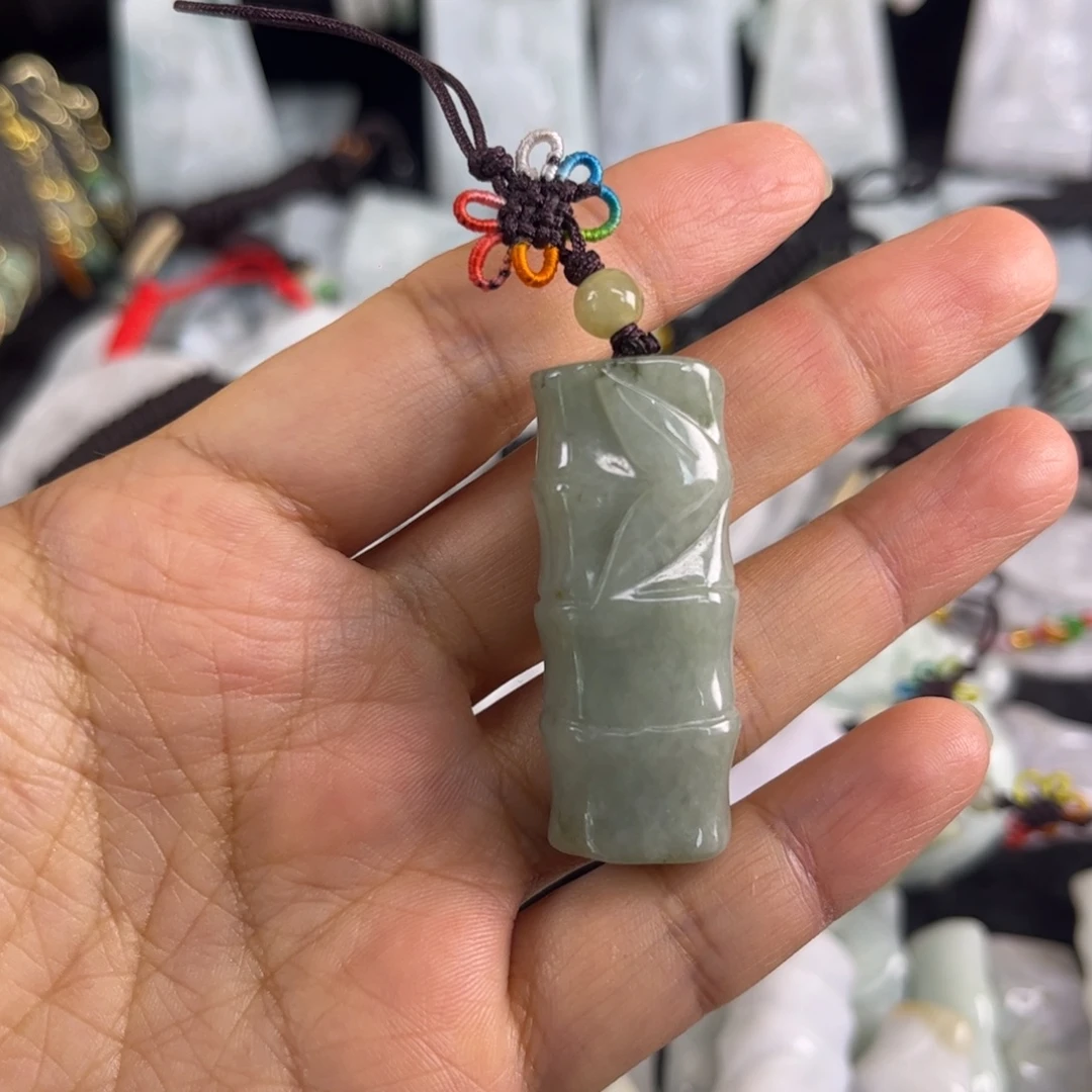 翡翠合金吊坠(不含链)