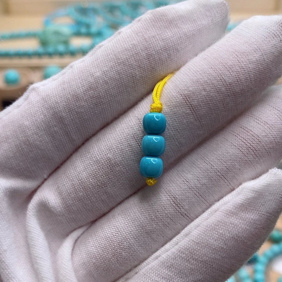 绿松石未镶嵌珠宝奇石5.5mm