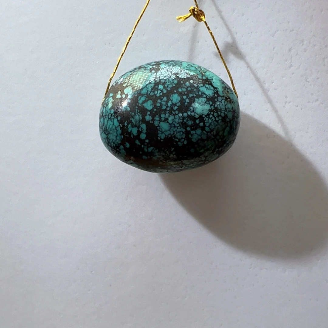 绿松石未镶嵌挂件