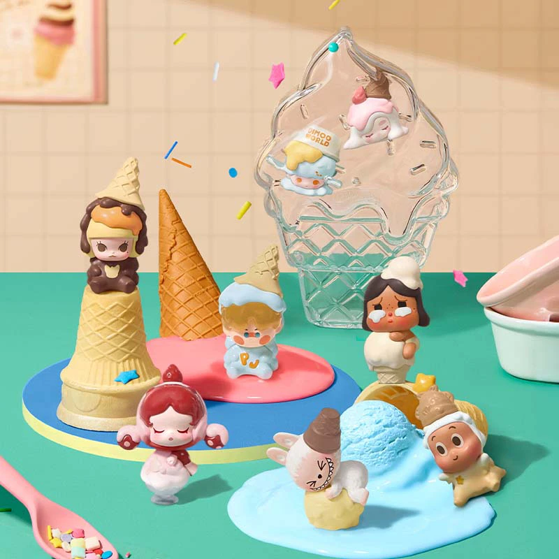 直播专属 冰淇淋系列泡泡萌粒 公仔可爱  潮流衍生品 2.6-4.1cm