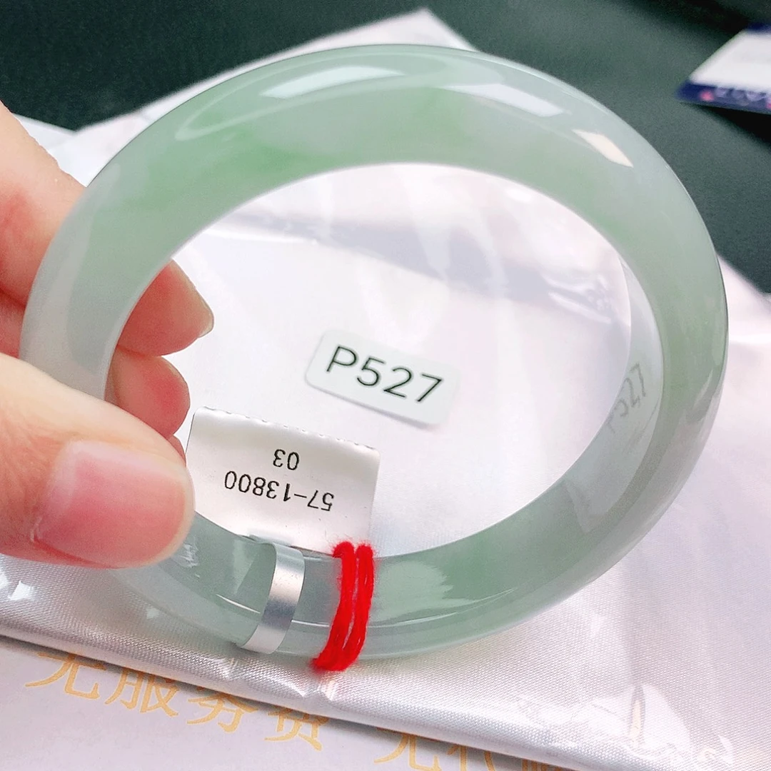 翡翠未镶嵌手镯缅甸天然a货翡翠手镯