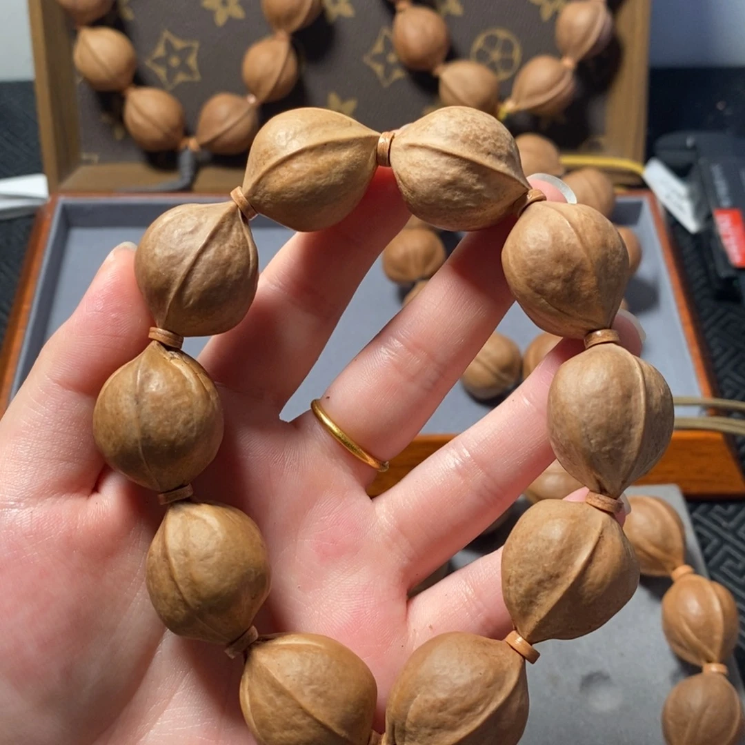 橄榄核手串/手链2227梅林铁三花橄榄核