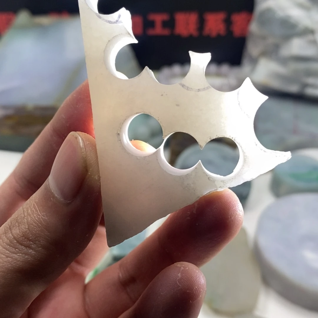 翡翠散珠天然缅甸翡翠a货55
