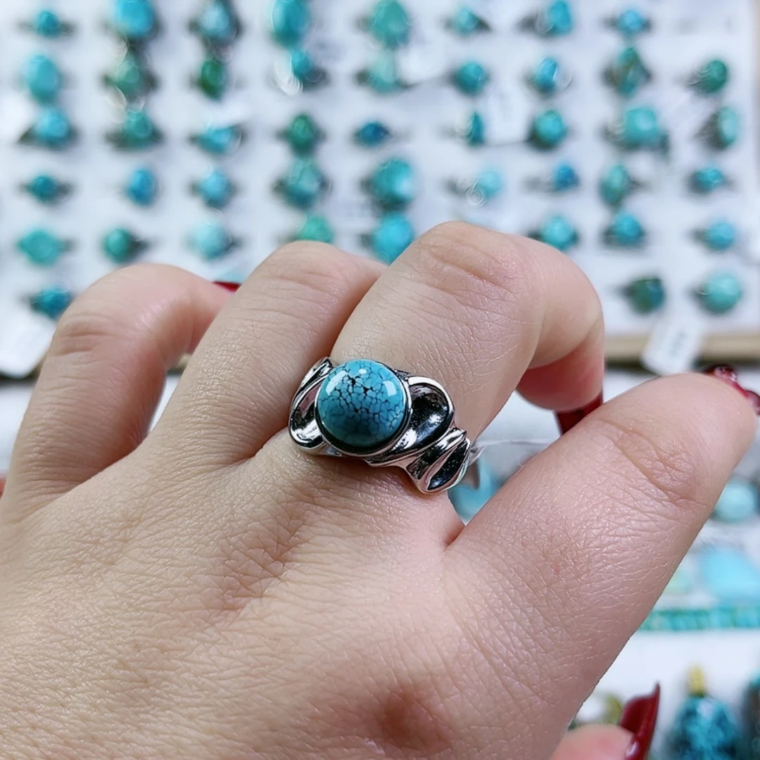 【闪购商品】绿松石珠宝奇石未镶嵌苍**泽