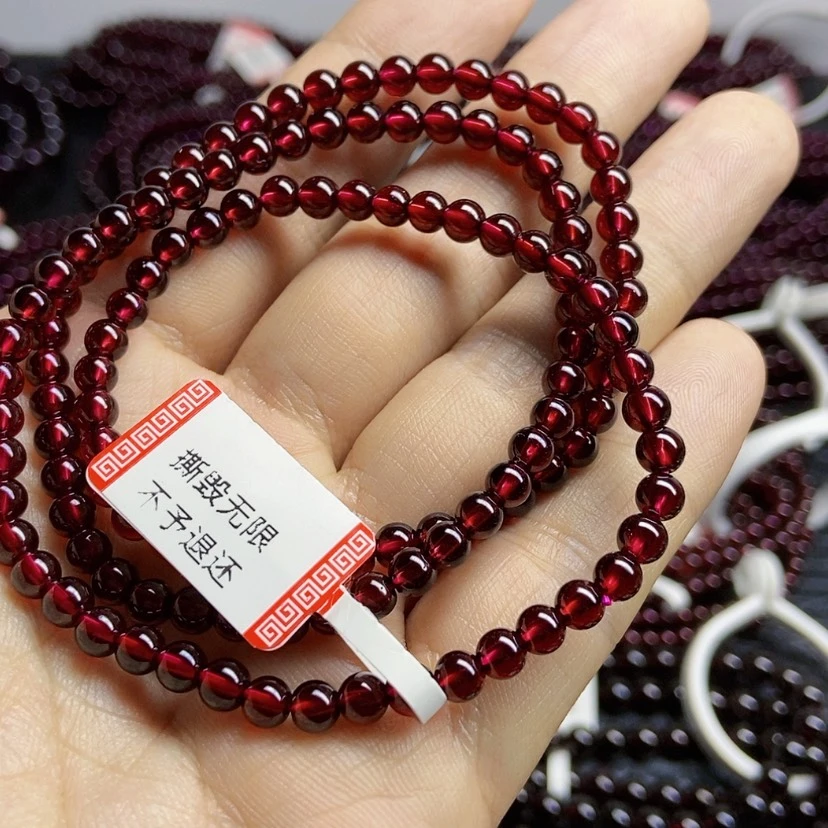 【闪购商品】石榴石手链未镶嵌