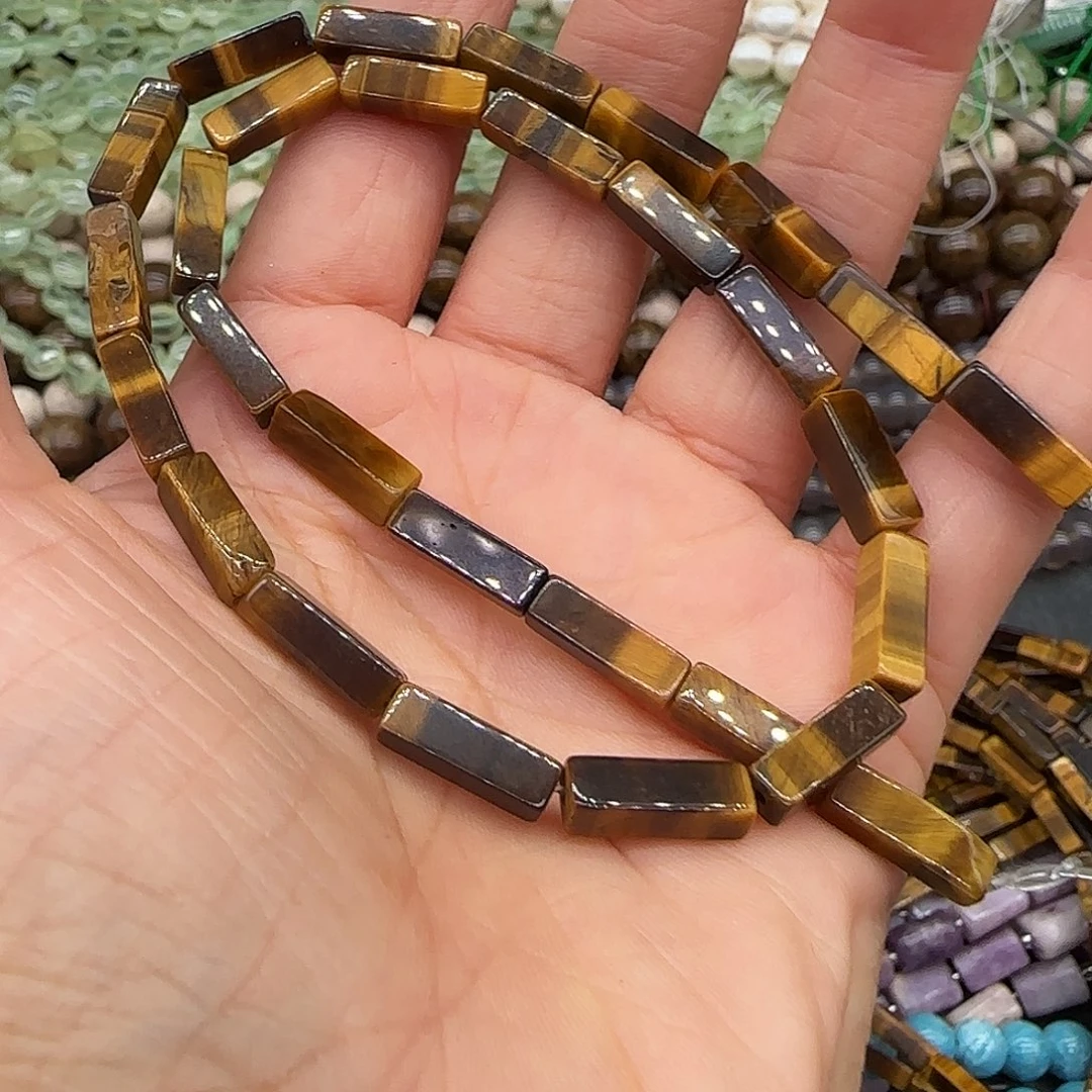 玛瑙/玉髓合金珠宝半成品虎眼4-13mm一条