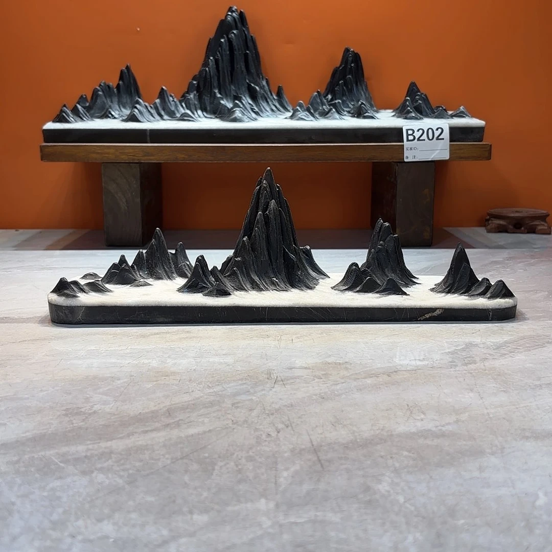 摆件如**君灵璧石奇石摆件