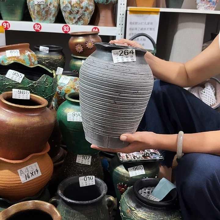灰色花边264高度24口径12