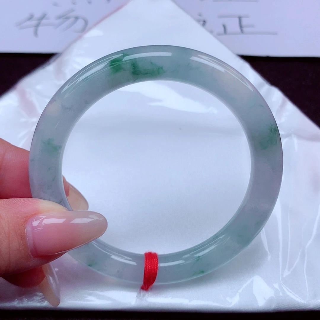 翡翠未镶嵌手镯天然缅甸翡翠A货玉手镯