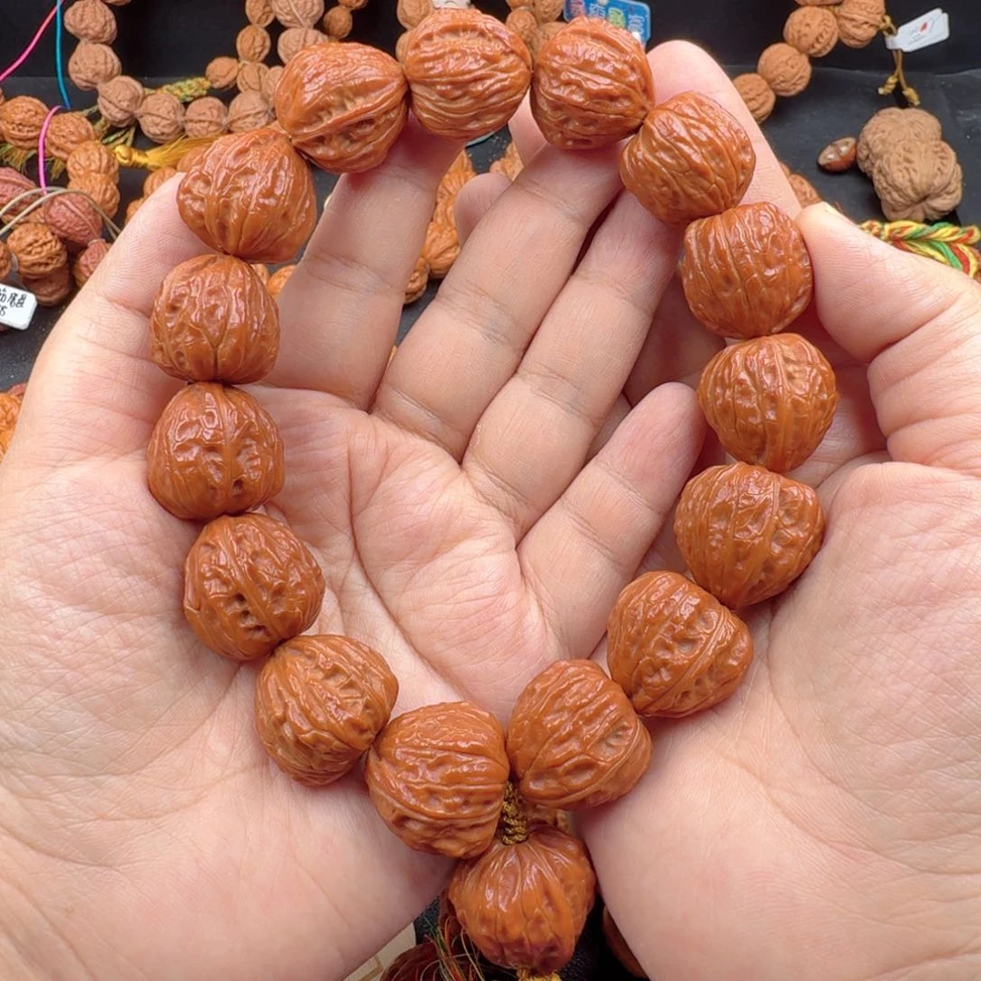 文玩核桃手串方蟾手持
