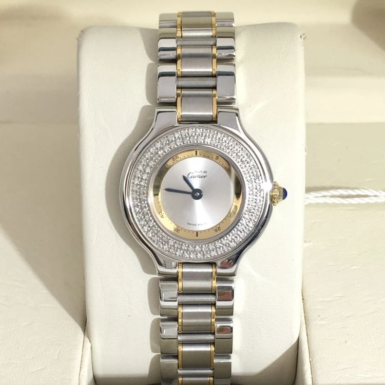 99新 Cartier/卡地亚 卡地亚/石英表/表径28/S333250820004/